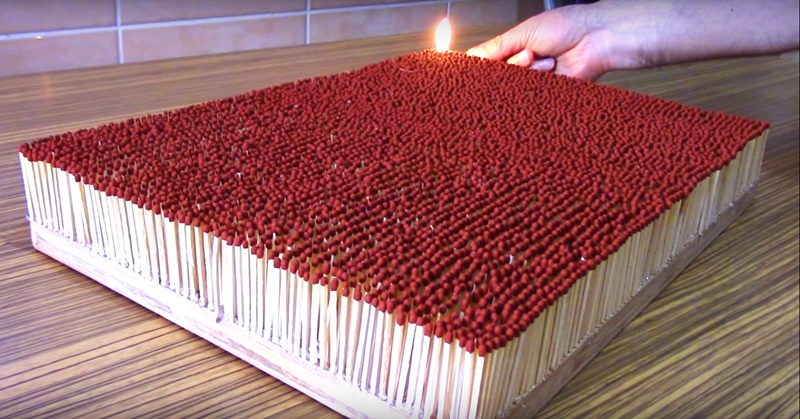 6000-matches-piled-to-create-a-pyro-domino
